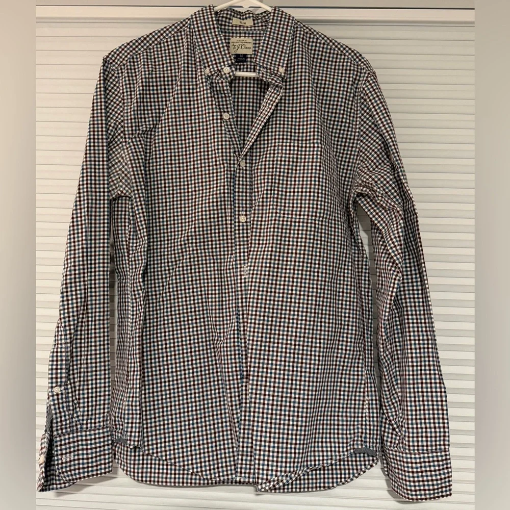 J. Crew Slim Fit Cotton Button Down Shirt